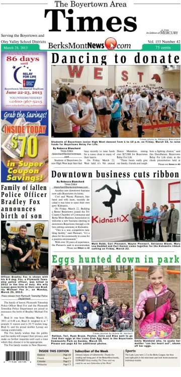 The Boyertown Area Times - 28 Mar 2013