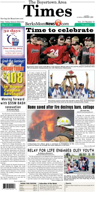 The Boyertown Area Times - 23 May 2013