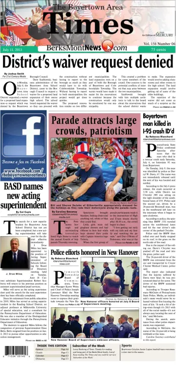 The Boyertown Area Times - 11 Jul 2013