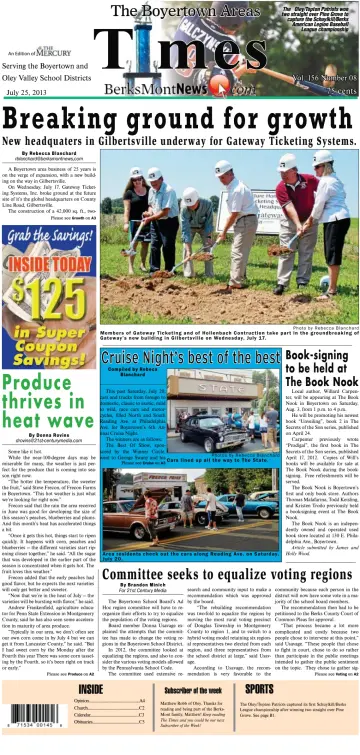 The Boyertown Area Times - 25 Jul 2013