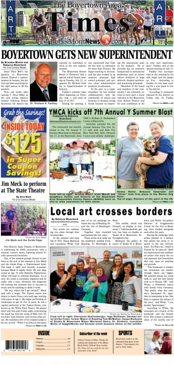 The Boyertown Area Times - 1 Aug 2013