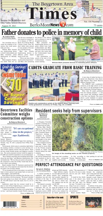 The Boyertown Area Times - 29 Aug 2013