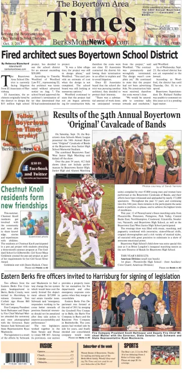 The Boyertown Area Times - 3 Oct 2013