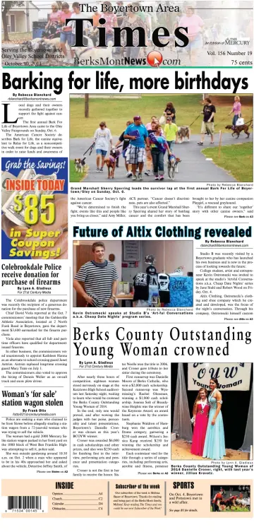 The Boyertown Area Times - 10 Oct 2013