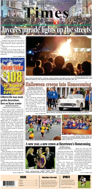 The Boyertown Area Times - 24 Oct 2013
