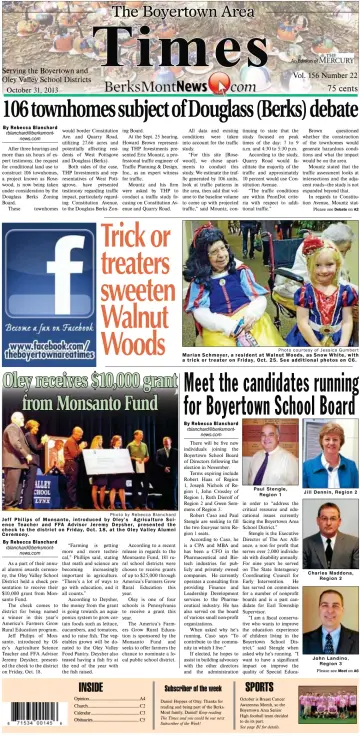 The Boyertown Area Times - 31 Oct 2013