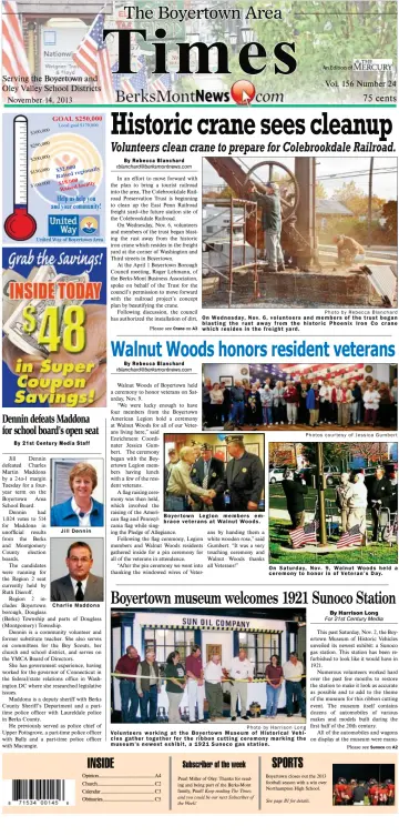 The Boyertown Area Times - 14 Nov 2013