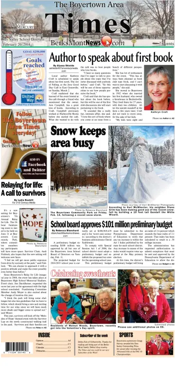 The Boyertown Area Times - 20 Feb 2014