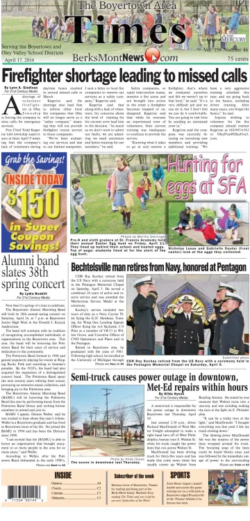 The Boyertown Area Times - 17 Apr 2014