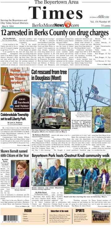 The Boyertown Area Times - 8 May 2014