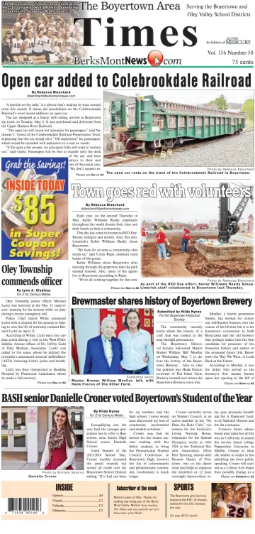 The Boyertown Area Times - 15 May 2014