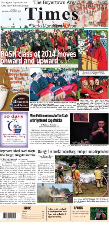 The Boyertown Area Times - 12 Jun 2014