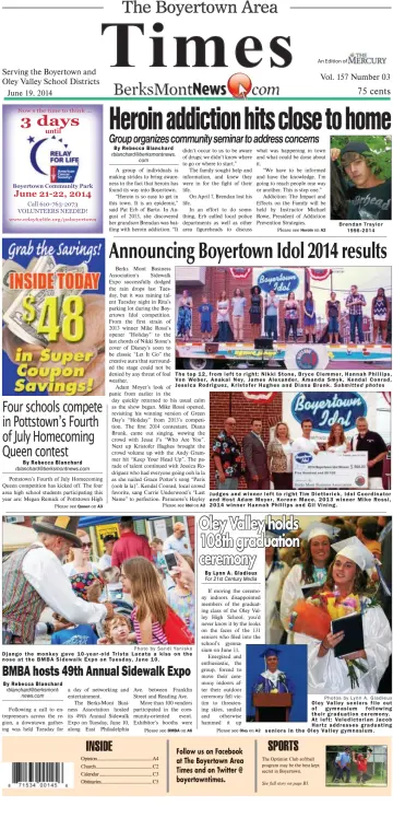 The Boyertown Area Times - 19 Jun 2014