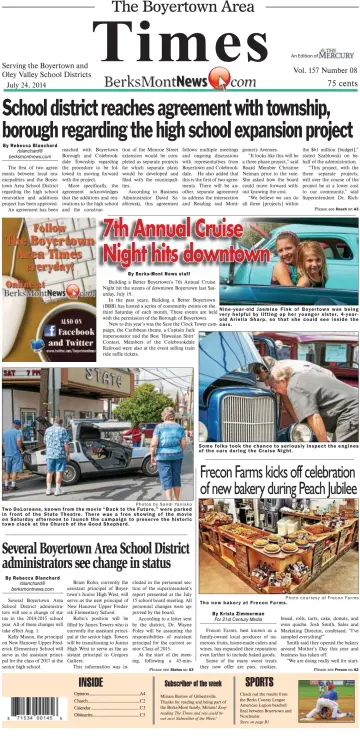 The Boyertown Area Times - 24 Jul 2014
