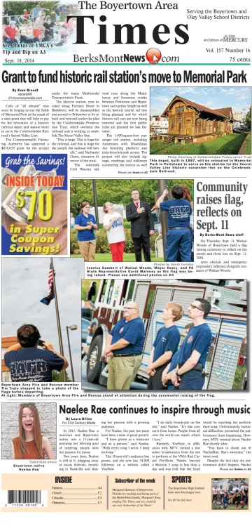 The Boyertown Area Times - 18 Sep 2014