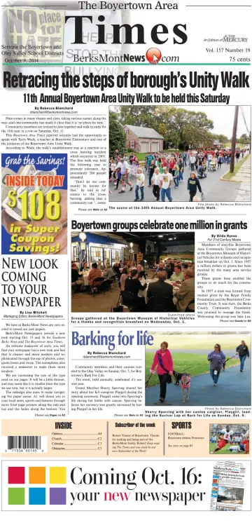 The Boyertown Area Times - 9 Oct 2014