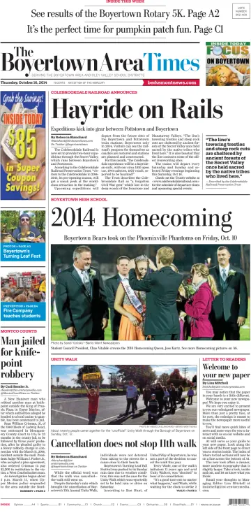 The Boyertown Area Times - 16 Oct 2014