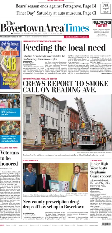 The Boyertown Area Times - 6 Nov 2014