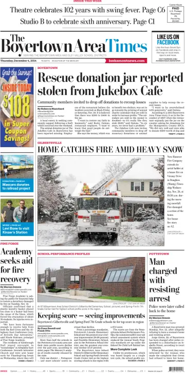 The Boyertown Area Times - 4 Dec 2014