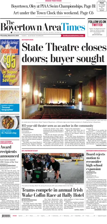 The Boyertown Area Times - 19 Mar 2015