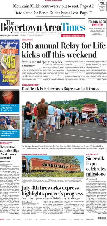 The Boyertown Area Times - 25 Jun 2015