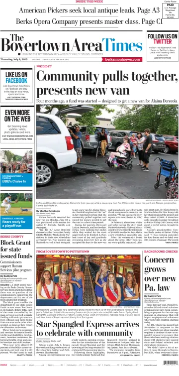 The Boyertown Area Times - 9 Jul 2015