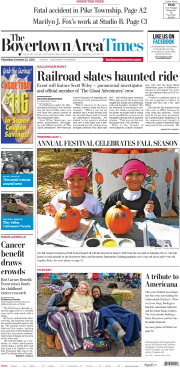 The Boyertown Area Times - 22 Oct 2015