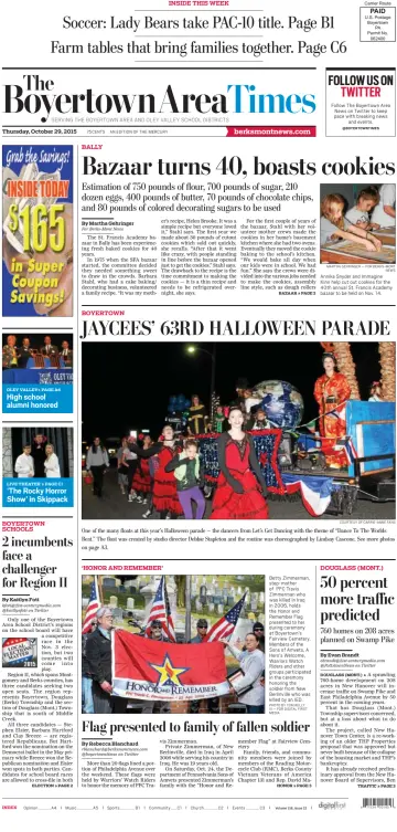 The Boyertown Area Times - 29 Oct 2015