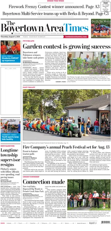The Boyertown Area Times - 4 Aug 2016