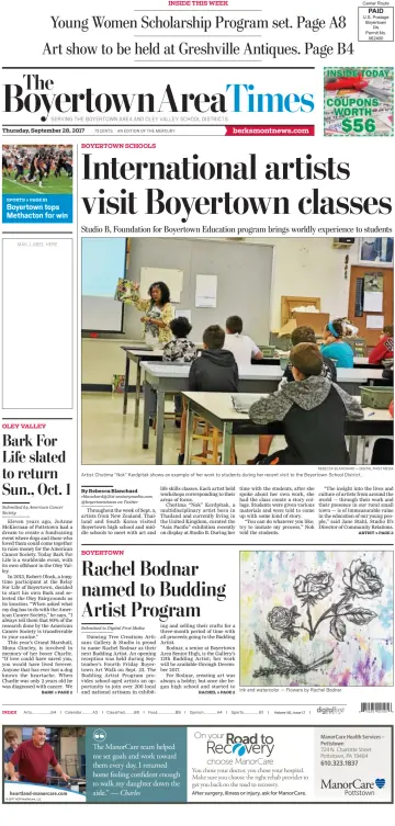 The Boyertown Area Times - 28 Sep 2017