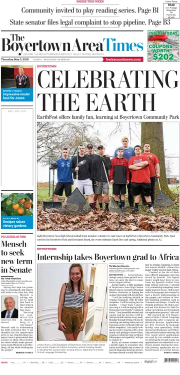 The Boyertown Area Times - 3 May 2018