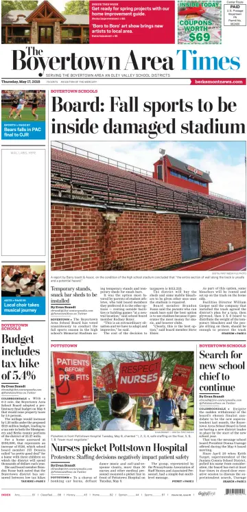 The Boyertown Area Times - 17 May 2018