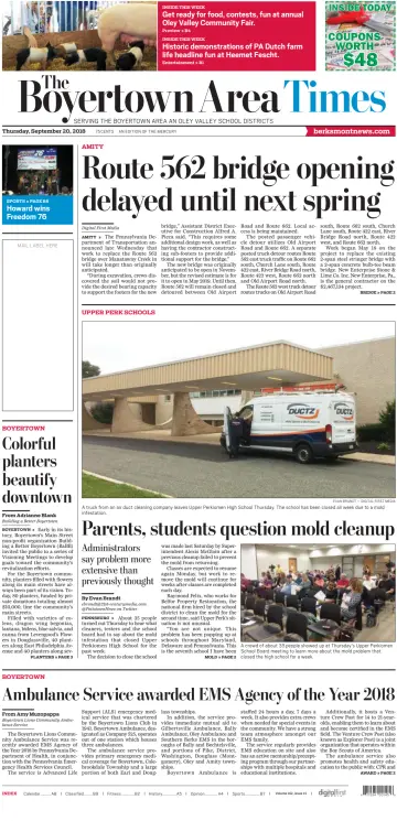The Boyertown Area Times - 20 Sep 2018