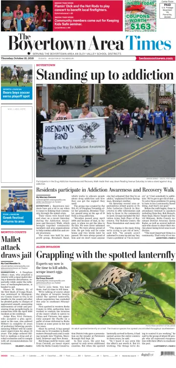 The Boyertown Area Times - 18 Oct 2018