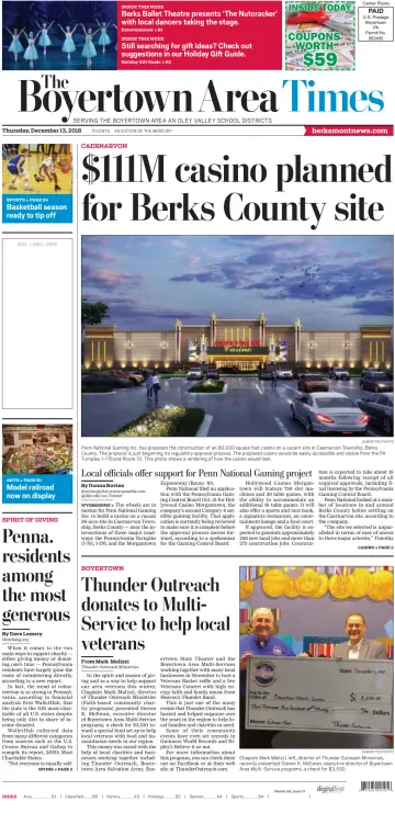 The Boyertown Area Times - 13 Dec 2018