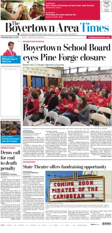 The Boyertown Area Times - 23 May 2019
