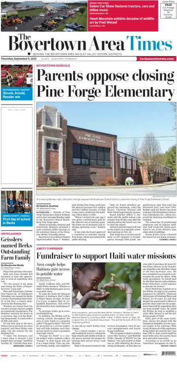 The Boyertown Area Times - 5 Sep 2019