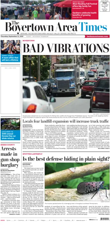 The Boyertown Area Times - 12 Sep 2019