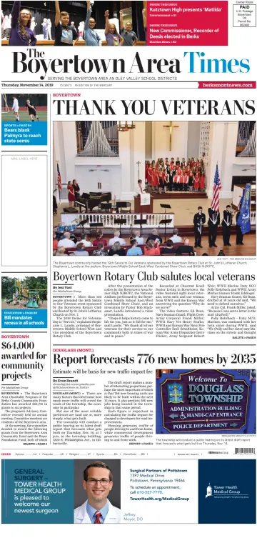 The Boyertown Area Times - 14 Nov 2019