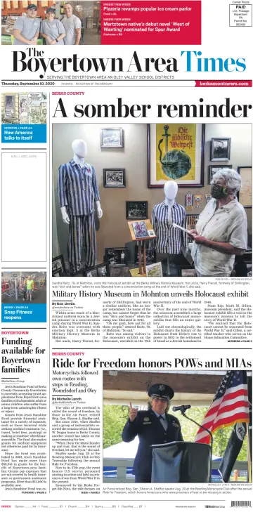 The Boyertown Area Times - 10 Sep 2020