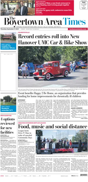 The Boyertown Area Times - 17 Sep 2020