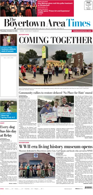 The Boyertown Area Times - 14 Oct 2021