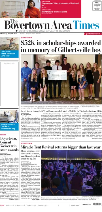 The Boyertown Area Times - 25 May 2023