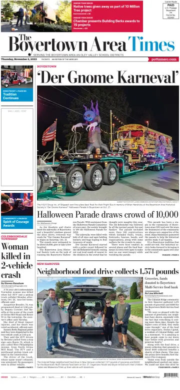 The Boyertown Area Times - 2 Nov 2023