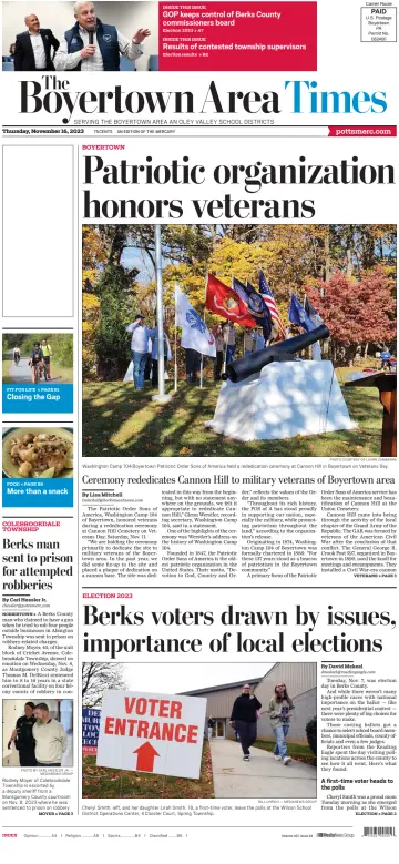The Boyertown Area Times - 16 11月 2023