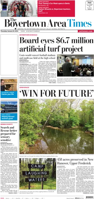 The Boyertown Area Times - 18 Ion 2024