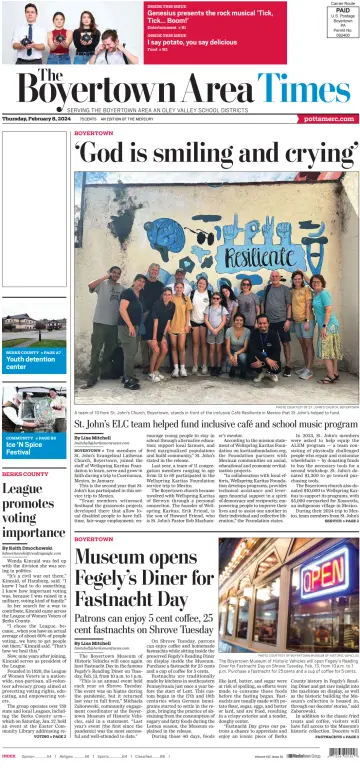 The Boyertown Area Times - 08 二月 2024