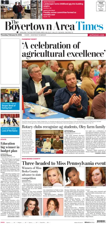 The Boyertown Area Times - 22 Chwef 2024