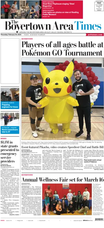The Boyertown Area Times - 29 Chwef 2024