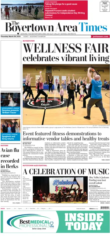 The Boyertown Area Times - 28 三月 2024